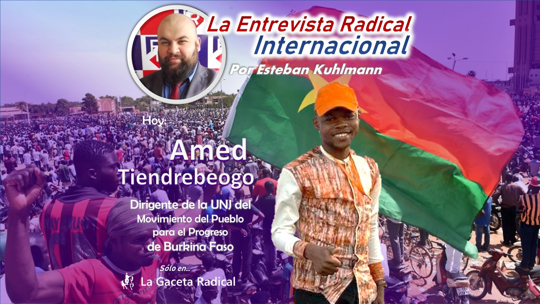 Entrevista a Amed Tiendrebeogo – Joven dirigente de Burkina Faso