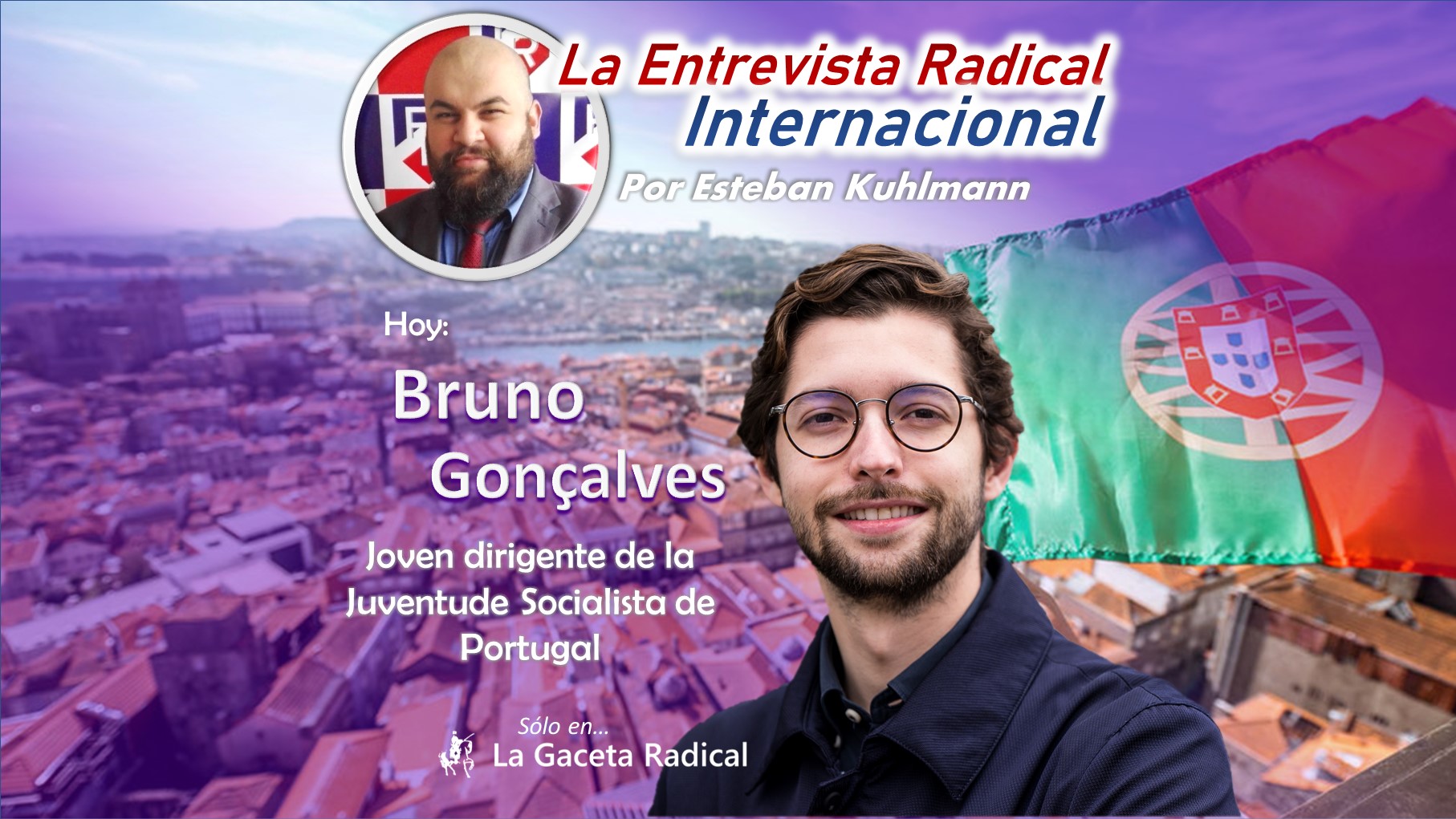 Entrevista a Bruno Gonçalves, joven dirigente de la Juventude Socialista de Portugal