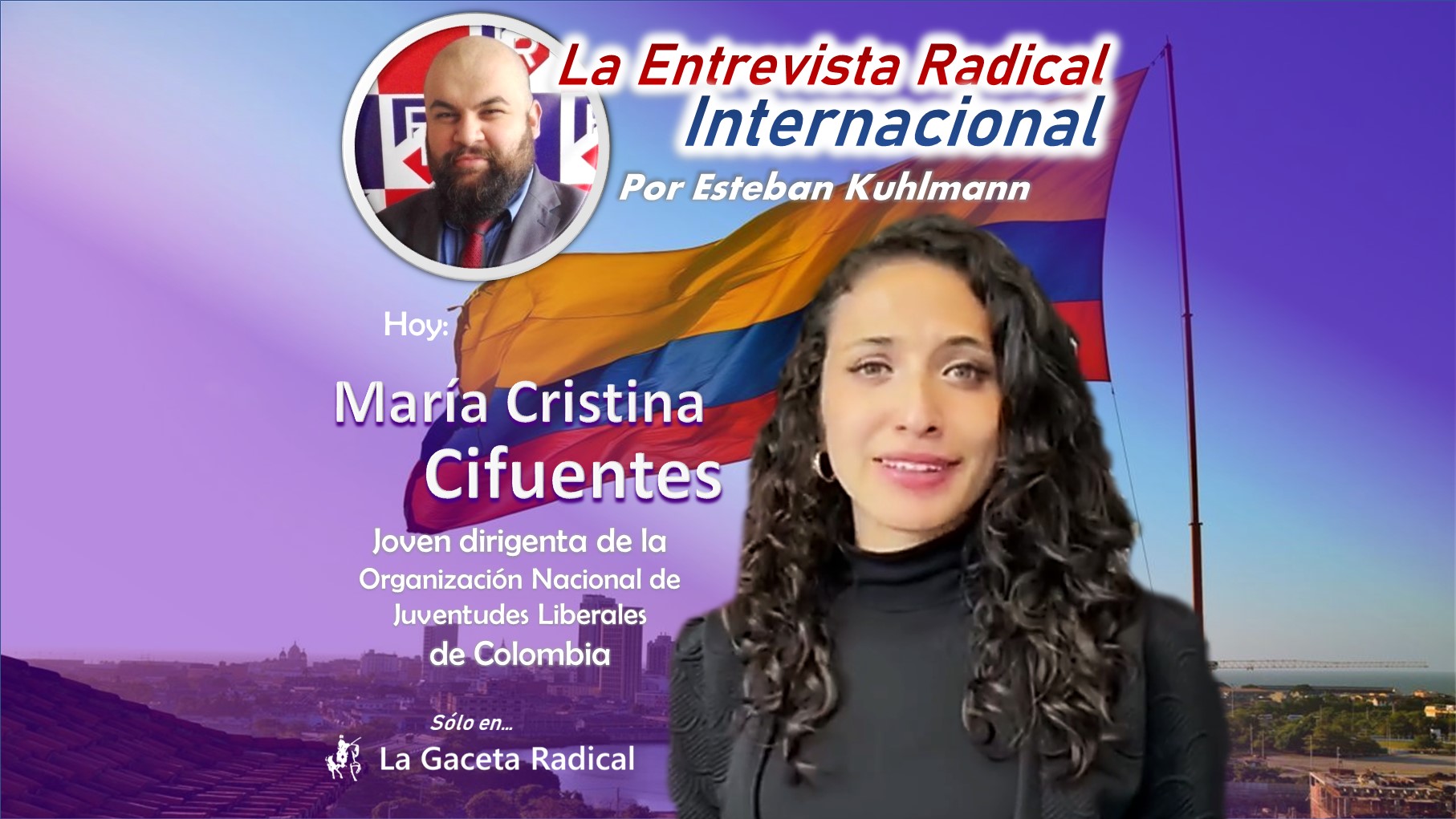 Entrevista a María Cristina Cifuentes – Joven dirigenta de la ONJL de Colombia