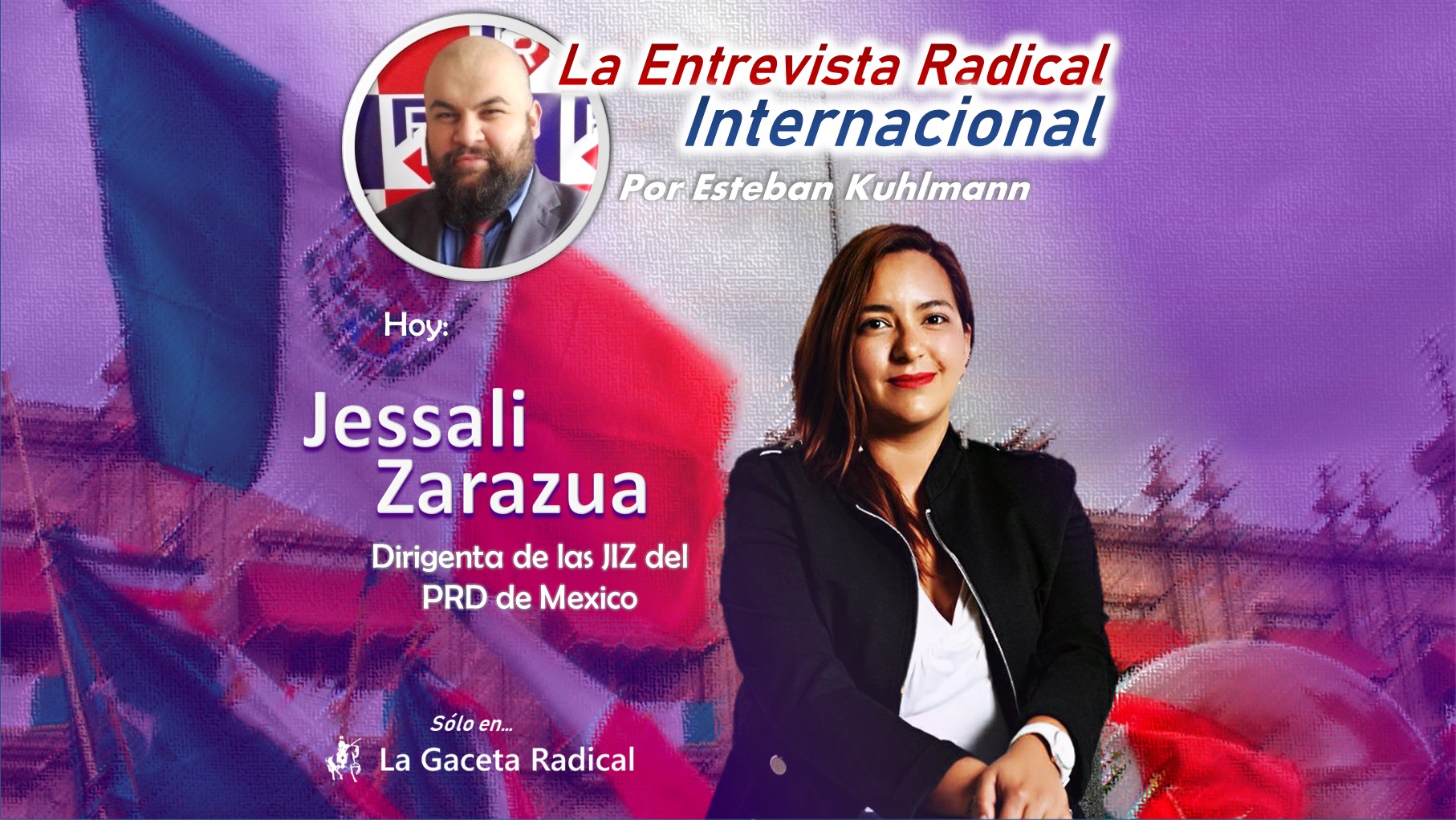 Entrevista a Jessali Zarazua – Dirigenta de las JIZ del PRD de Mexico