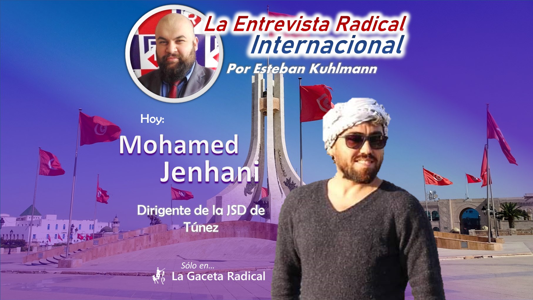 Entrevista a Mohamed Jenhani, dirigente de la JSD de Túnez