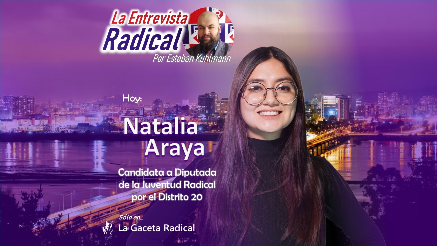 Entrevista a Natalia Araya – Candidata a Diputada por el distrito 20